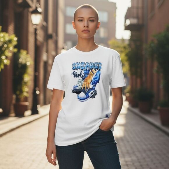Sneaker Girl - Custom T-shirt NWT - Picture 1 of 6